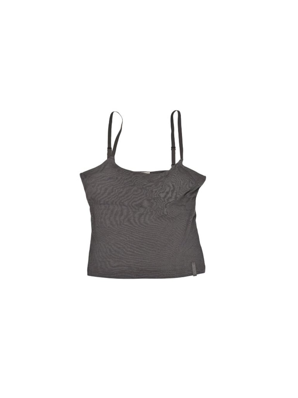 Adanola Soft Modal Skinny Strap Cami in Coffee Bean